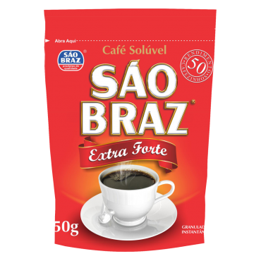 Café Solúvel São Braz Extra Forte 50g