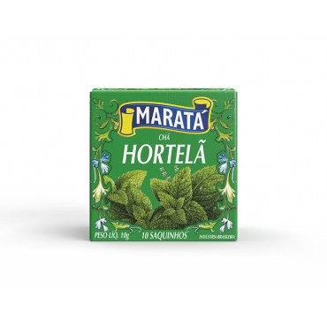 Chá Hortelã Marata 10g 10 Saquinhos