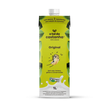 Bebida Vegetal A Tal da Castanha Original Castanha de Caju 1L
