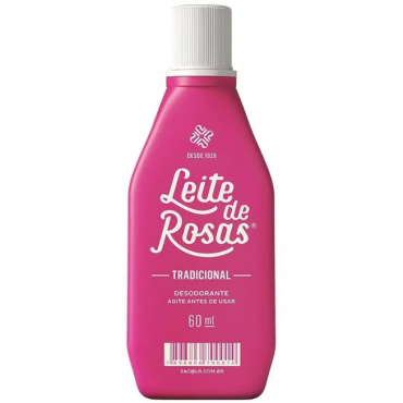 Leite de Rosas Tradicional 60ml
