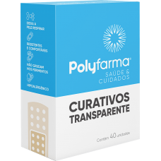 Curativos Transparentes Polyfarma 40unds.