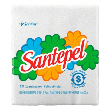 Guardanapos de Papel Santepel 24x22cm
