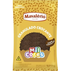 Confeito Granulado Sabor Chocolate Mil Cores 150g