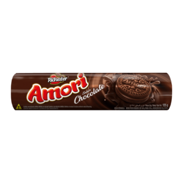 Biscoito Richester Amori Chocolate 125g