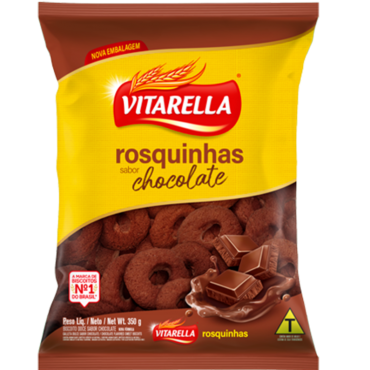 Rosquinhas Vitarella Chocolate 350g