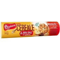 Biscoito Integral Bauducco Cereale Maça e Uvas Passas 141g