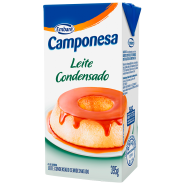 Leite Condensado Semidesnatado Camponesa 395g