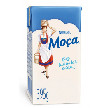Leite Condensado Semidesnatado Moça Caixa 395g