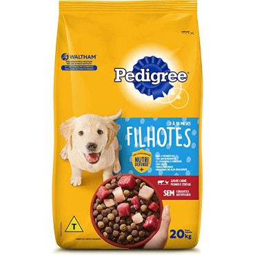 Ração Pedigree Filhotes A Granel 1kg