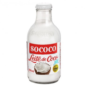 Leite Coco Sococo light 200 ml