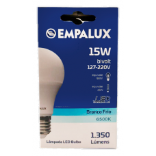 Lâmpada Bulbo LED Empalux 15W