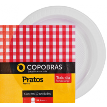 Prato Raso Copobras 15cm 10unid