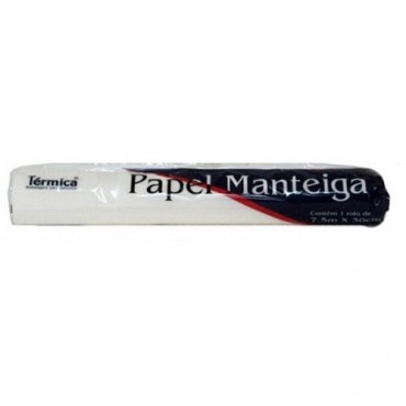 Papel Manteiga Térmica 7,5m x 30cm