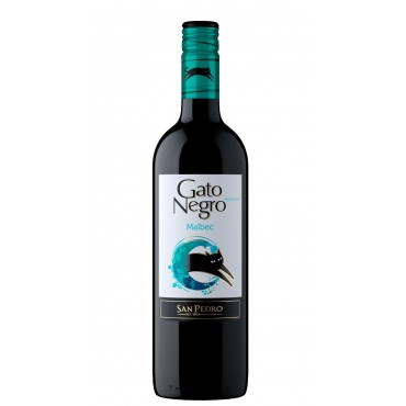 Vinho Malbec Argentino  Gato Negro 750ml