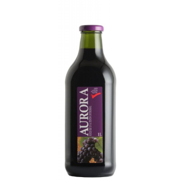 Suco de Uva Tinto Integral Aurora 1L