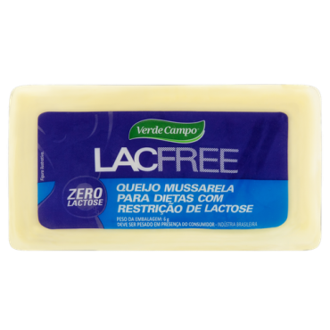 Queijo Mussarela Zero Lactose LacFree 500g