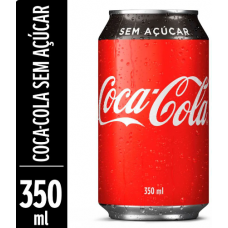 Coca Cola Lata Zero Açúcar 350ml