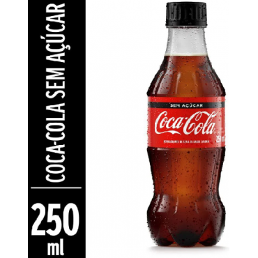 Coca Cola Zero Açúcar 250ml