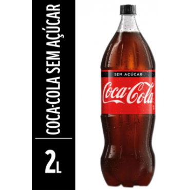 Coca Cola Zero Açúcar 2L