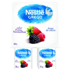 Iogurte Nestlé Grego Frutas Vermelhas 360g