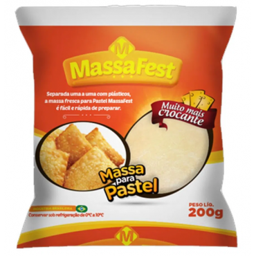 Massa de Pastel MassaFest 200g