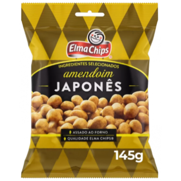 Amendoim Japonês Elma Chips 145g