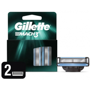 Carga Gillette Mach 3 2 Und