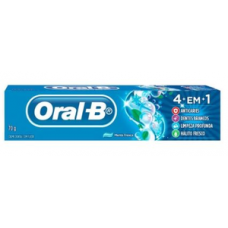 Creme Dental Oral-B 4-Em-1 Menta Fresca 70g