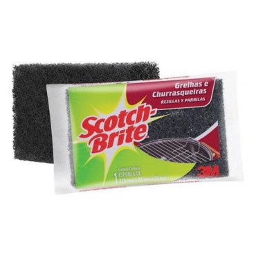 Esponja Grill Para Grelha E Churrasqueira Scotch-Brite