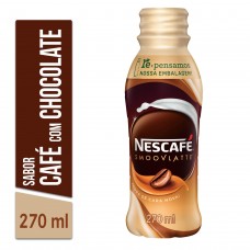 Bebida Láctea Nescafé Smoovlatté Fast  Chocolate + Café 270ml