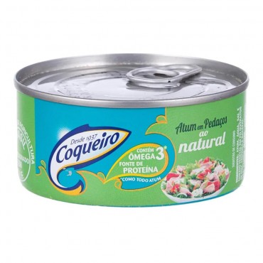Atum em Pedacos ao Natural Coqueiro 170g