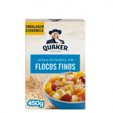 Aveia em Flocos Finos Quaker 450g
