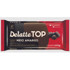 Barra de Chocolate Meio Amargo Delatte Top 1.01kg