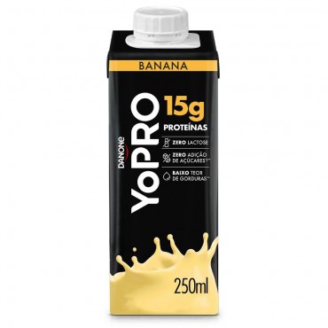 Bebida Láctea YoPRO Banana 250ml