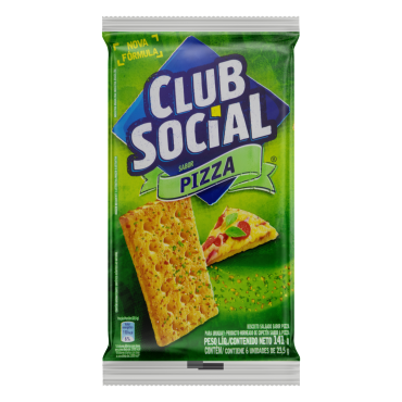 Biscoito Club Social Pizza 141g