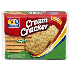 Biscoito Fortaleza Cream Cracker Integral 400g