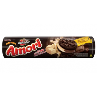 Biscoito Triplo Chocolate Richester Amori Pacote 125g