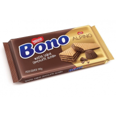 Biscoito Wafer Bono Chocolate Alpino 110g