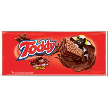Biscoito Wafer Toddy Chocolate Trufado 94g