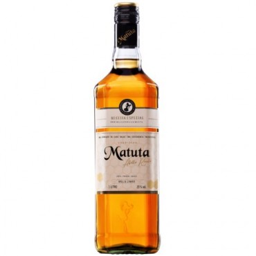 Cachaça Matuta Mel e Limão Garrafa 1L