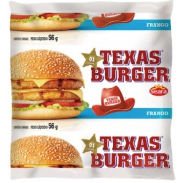 Carne de Hambúrguer Frango Seara Texas 56g