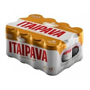 Cerveja Itaipava Lata 350ml Pack 12 Latas