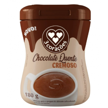 Chocolate Quente 3 Corações Cremoso 180g