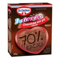 Chocolate em Pó Dr. Oetker 70% 200g