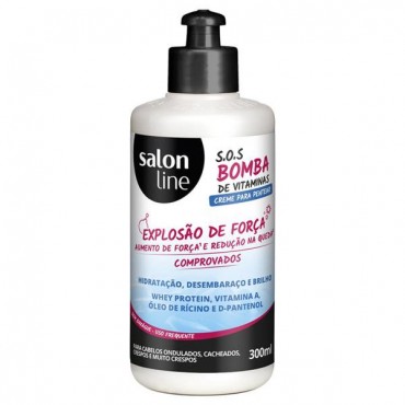 Creme Pentear Salon Line Explosão de Força 300ml