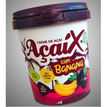 Creme de Açaí com Banana Açaíx 1kg