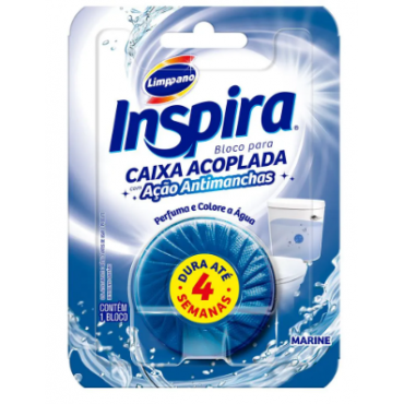 Detergente Sanitário Bloco para Caixa Acoplada Marine Inspira 1und.