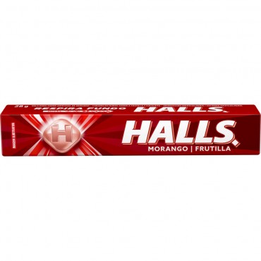 Halls Morango 28g