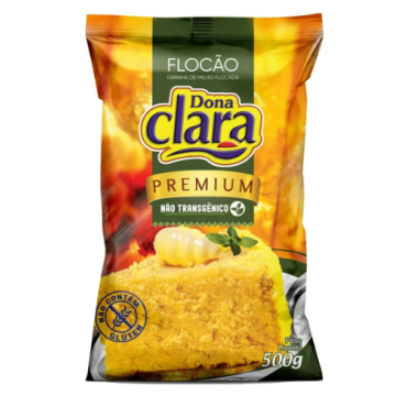 Flocão Dona Clara Não Trasgenico 500g