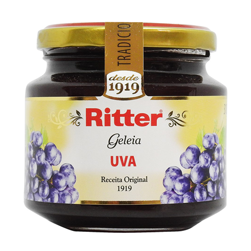 Geleia Tradicional de Uva 400g - Ritter Alimentos